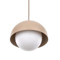 Lampa wisząca zwis BONO SABIA 1S z eleganckim szklanym kloszem do salonu 10644 TK Lighting