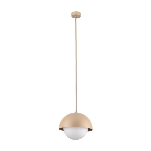 Stylowa lampa wisząca BONO SABIA rozmiar M z szklanym kloszem 10645 TK Lighting