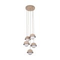 Wisząca lampa BONO do nowoczesnych wnętrz w kolorze sabia 10966 TK Lighting