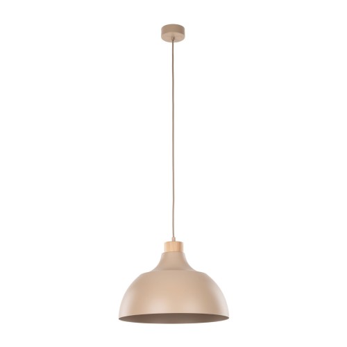 Loftowa lampa wisząca CAP z metalowym kopułowym kloszem na E27 do kuchni 10656 TK Lighting