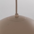 Minimalistyczna lampa w kolorze sabia nad blat stołu z kloszem 10657 TK Lighting