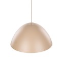 Minimalistyczna lampa w kolorze sabia nad blat stołu z kloszem 10657 TK Lighting