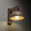 Kinkiet z drewnianym ramieniem i włącznikiem do sypialni 11009 TK Lighting