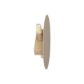 Kinkiet ścienny LUNA okrągły doświetlający beżowy na 2xG9 do holu 20cm 10623 TK Lighting
