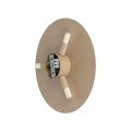 Kinkiet okrągły Ø30 w kolorze Sabia do nowoczesnego salonu 3xG9 10624 TK Lighting