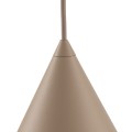 Lampa wisząca CONO w piaskowym kolorze stożkowaty klosz salon 10619 TK Lighting