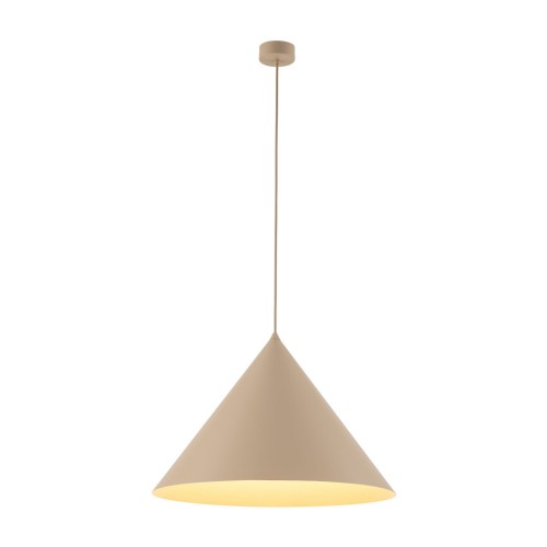 Lampa wisząca CONO do salonu w stylu glamour, Ø50 beżowy E27 10622 TK Lighting