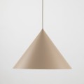 Lampa wisząca CONO do salonu w stylu glamour, Ø50 beżowy E27 10622 TK Lighting
