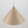 Lampa wisząca CONO do salonu w stylu glamour, Ø50 beżowy E27 10622 TK Lighting