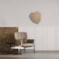 Kinkiet ścienny MONSTERA kształt liścia do salonu glamour beż 10627 TK Lighting