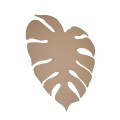 Kinkiet ścienny MONSTERA kształt liścia do salonu glamour beż 10627 TK Lighting