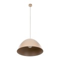 Lampa wisząca FARO duży metalowy klosz kształt kopuły Sabia 10658 TK Lighting