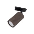 Reflektorek szynowy system 1-fazowy TRACK brązowy ryflowany 16145 TK Lighting