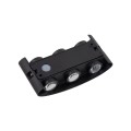 Zewnętrzny kinkiet elewacyjny czarny góra-dół IP54 LED 3000K 18181 TK Lighting