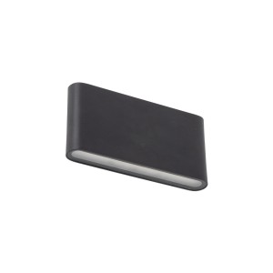 Lampa zewnętrzna ARWENA gwint LED moc 12W styl nowoczesny szklany klosz | czarny 18185 TK lighting