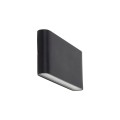 Lampa zewnętrzna ARWENA gwint LED moc 12W styl nowoczesny szklany klosz | czarny 18185 TK lighting