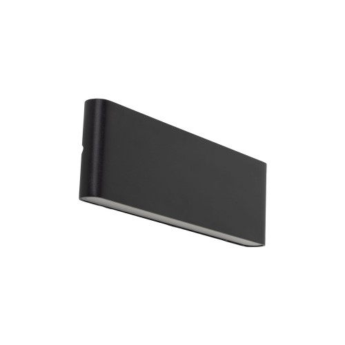 Podłużny kinkiet elewacyjny Arwena IP54 LED 12W czarny aluminiowy 18186 TK Lighting