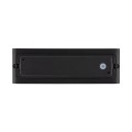 Podłużny kinkiet elewacyjny Arwena IP54 LED 12W czarny aluminiowy 18186 TK Lighting
