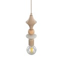 Ozdobny zwis lampa wisząca na E27 do loftowego wnętrza 10959 TK Lighting