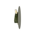 Kinkiet ścienny LUNA okrągły zielony Ø20 do przedpokoju 2xG9 10956 TK Lighting