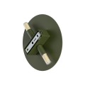 Kinkiet ścienny LUNA okrągły zielony Ø20 do przedpokoju 2xG9 10956 TK Lighting
