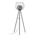 Lampa podłogowa ze szklanym i drucianym kloszem UNIVERSO 5057 TK LIGHTING