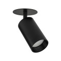 Lampa sufitowa podtynkowy reflektorek czarno-złoty na GU10 10806 TK Lighting