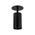 Lampa sufitowa podtynkowy reflektorek czarno-złoty na GU10 10806 TK Lighting