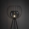 Lampa podłogowa ze szklanym i drucianym kloszem UNIVERSO 5057 TK LIGHTING