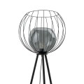Lampa podłogowa ze szklanym i drucianym kloszem UNIVERSO 5057 TK LIGHTING