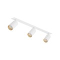 Podtynkowa biała lampa sufitowa, 3 reflektorki do salonu 10812 TK Lighting