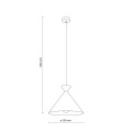 MATTEO SABIA BROWN 1XE27 L 11001 TK Lighting
