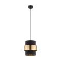 Lampa wisząca do nowoczesnych wnętrz czarno-złota CALISTO 4377 TK Lighting