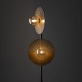 Nowoczesna lampa podłogowa z szklanymi kloszami do salonu 16135 TK Lighting