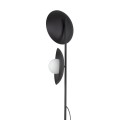 Minimalistyczna lampa podłogowa czarna, szklane klosze kulki 16136 TK Lighting