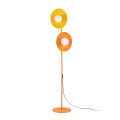 Lampa podłogowa SLATE do salonu 160cm dwa kolorowe klosze na G9 16137 TK Lighting