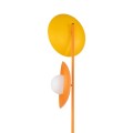 Lampa podłogowa SLATE do salonu 160cm dwa kolorowe klosze na G9 16137 TK Lighting