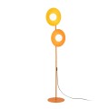 Lampa podłogowa SLATE do salonu 160cm dwa kolorowe klosze na G9 16137 TK Lighting