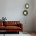 Designerska lampa stojąca SLATE zielona 2xG9 do salonu 16139 TK Lighting