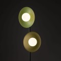Designerska lampa stojąca SLATE zielona 2xG9 do salonu 16139 TK Lighting