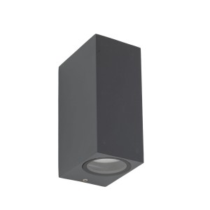Kinkiet zewnętrzny góra-dół AXIS szary do elewacji IP44 10970 TK Lighting