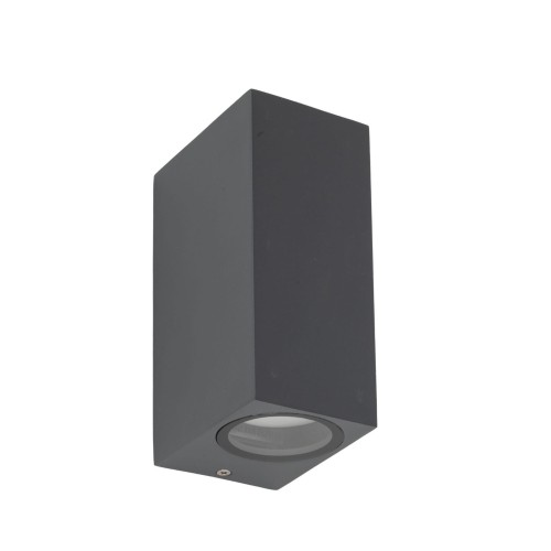 Kinkiet zewnętrzny góra-dół AXIS szary do elewacji IP44 10970 TK Lighting
