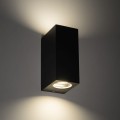 Kinkiet zewnętrzny góra-dół AXIS szary do elewacji IP44 10970 TK Lighting