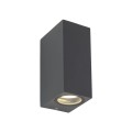 Kinkiet zewnętrzny góra-dół AXIS szary do elewacji IP44 10970 TK Lighting