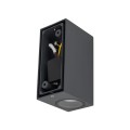 Kinkiet zewnętrzny góra-dół AXIS szary do elewacji IP44 10970 TK Lighting