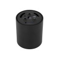Tubka sufitowa czarna 8.3cm wysokości zintegrowany LED 3000K na przedpokój 18141 TK Lighting