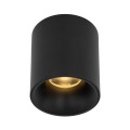 Tubka sufitowa czarna 8.3cm wysokości zintegrowany LED 3000K na przedpokój 18141 TK Lighting