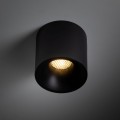 Tubka natynkowa sufitowa czarna BLAZE moduł LED 18W 1127Lm do jadalni 18143