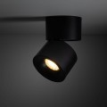 Reflektorek ścienno-sufitowy SPARK ruchomy czarny LED 10W do sypialni 18163 TK Lighting
