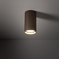 Tubka sufitowa z ryflowanym ozdobnym kloszem do salonu 11027 TK Lighting